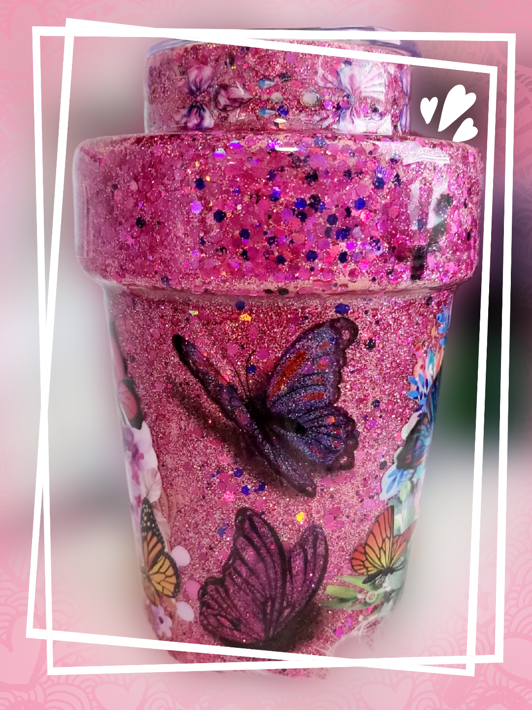 3D Flowerpot Tumbler