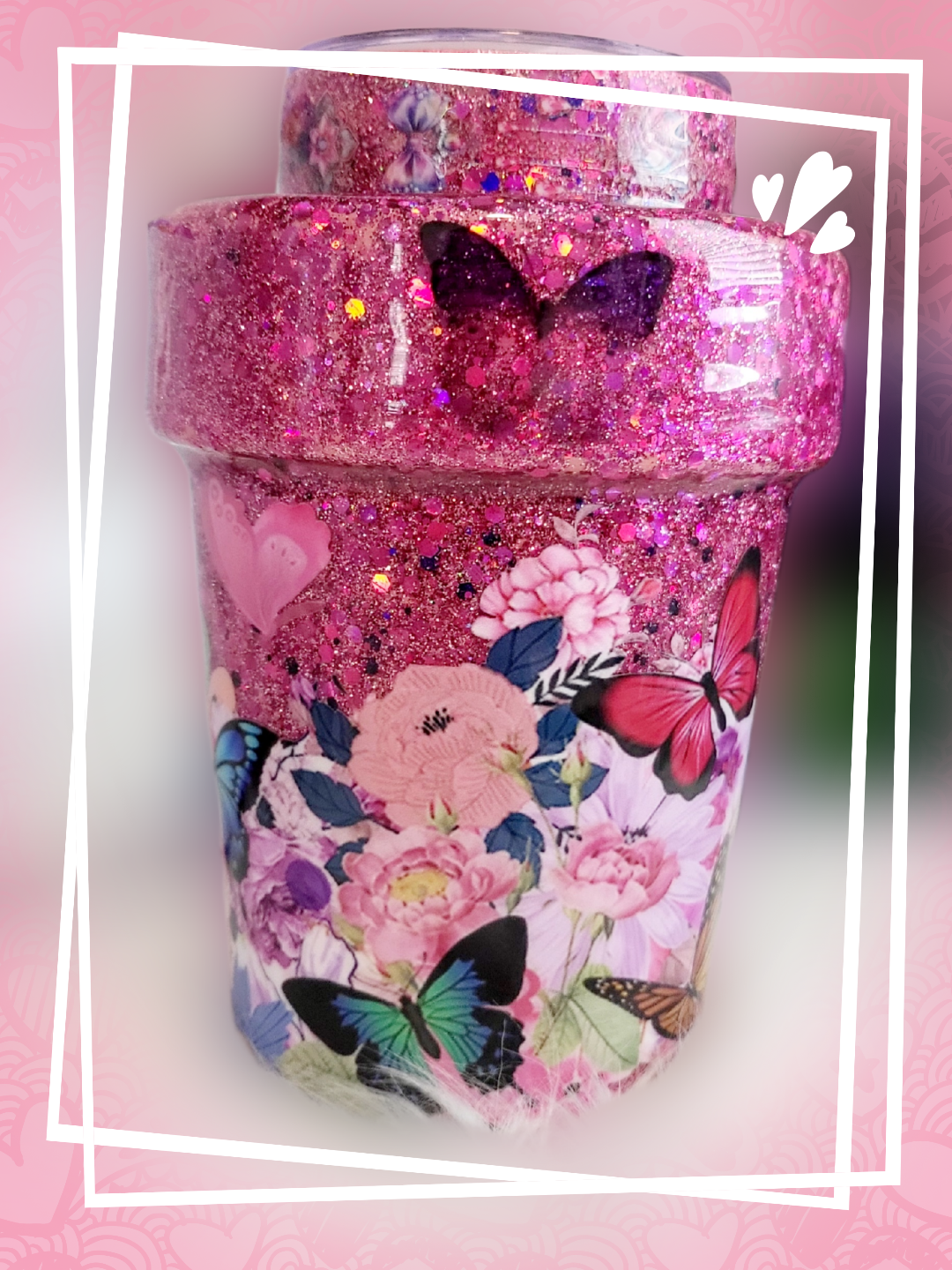 3D Flowerpot Tumbler