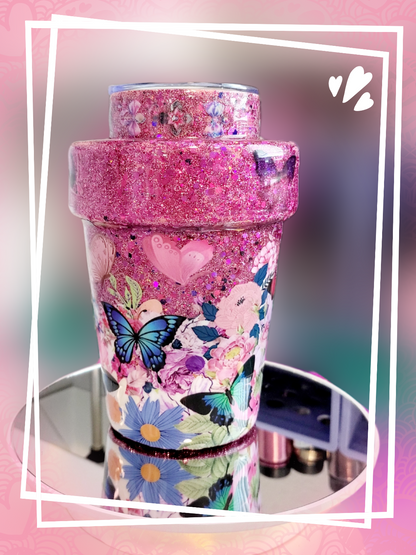 3D Flowerpot Tumbler