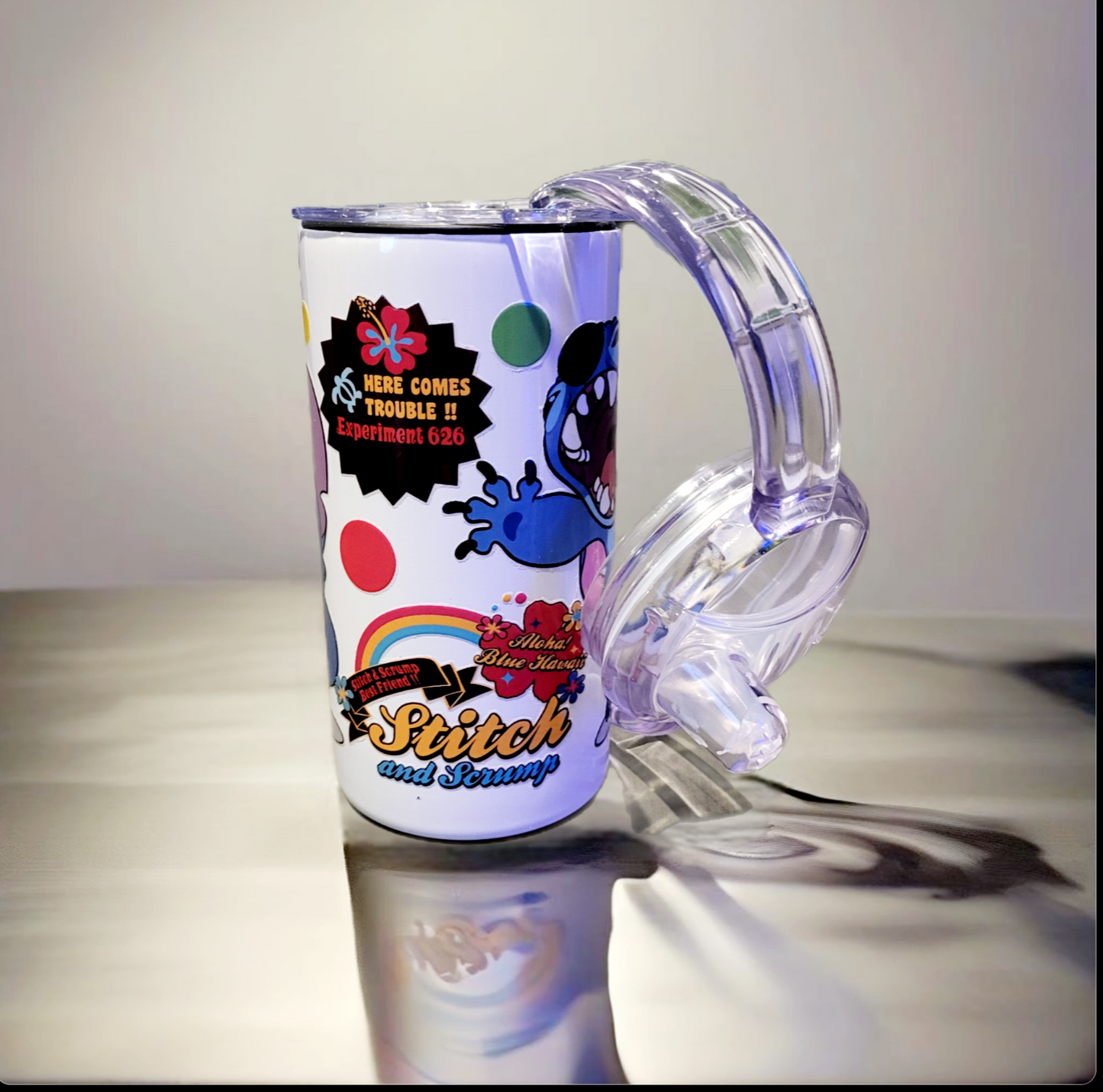 12oz Disney Stitch kids sippy