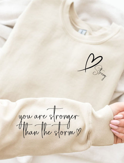 Faith based Trendy Inspirational Sweatshirt