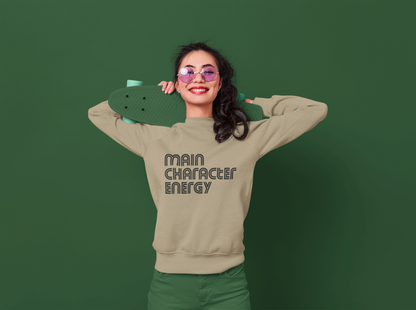 Main Character Energy Custom Sweatshirt